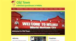 Desktop Screenshot of melakaguesthouse.com